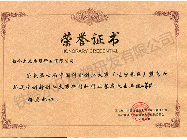 2018第七屆創新創業大賽遼寧賽區小組第二名